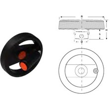 Başaranlar Voland Alüminyum Sitatik Boyalı Siyah No:3