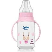 744 Wee Baby Kulplu Pp Biberon 150ML Pembe (2 Adet)