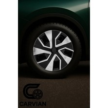 Carvian Peugeot E-5008 16 Inç Uyumlu Jant Kapağı 4 Adet B1147