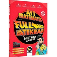 F10 Yayınları 2023 Mert Hoca Ayt Matematik Full Tekrar Video Ders Kitabı