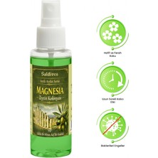 Saldives Magnesia Zeytin Kolonyası 100 ml • Sprey Kolonya • Ferahlatıcı ve Kalıcı • Cep Boy Kolonya