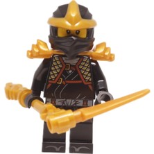 LEGO Ninjago: Legacy: Rise Of The Snakes: Cole Zx Orjinal Minifigür NJO1004