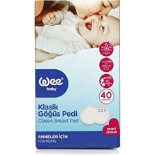 Wee Baby Klasik Göğüs Pedi 40 Adet (4 Adet)