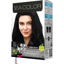 Sea Color Kit Saç Boyası Siyah 1.0 2 Adet