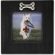 SHC4200 Lawrence Frames Köpek Kemikli Çerçeve, 10X10 Cm, Siyah