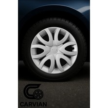 Carvian Citroen Nemo 15 Inç Uyumlu Jant Kapağı 4 Adet B1093