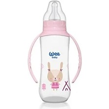 745 Wee Baby Kulplu Pp Biberon 270ML Pembe (2 Adet)