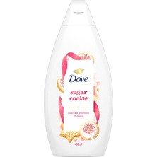 Dove Sugar Cookie Kokusuyla 450 ml Duş Jeli 3 Adet Etkili Temizlik Sağlar