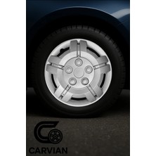 Carvian Peugeot 16 Inç Uyumlu Jant Kapağı 4 Adet B1026