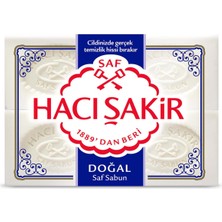 Hacı Şakir Doğal Beyaz Kalıp Sabun 4X150 G 4 Adet