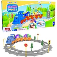 Uçar Oyuncak Magıc Blocks Tren Set (43PCS) (4 Adet)