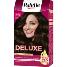 Palette Deluxe 4-0 Kahve Saç Boyası 115 ml 3 Adet