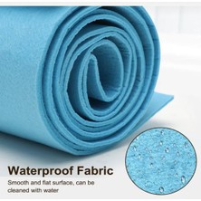 Salteks El Işi Hediyelik Keçe 50X50 3mm Kalınlığında Bebe Mavisi A Kalite Keçe