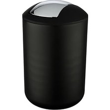 SHC4200 Brazil L Siyah Sallanan Kapaklı Kova 6,5 L