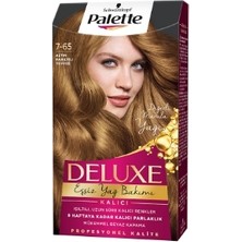 Palette Deluxe Saç Boyası Altın Parıltılı Toffee 7-65 1 Adet