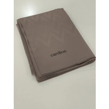 Cardion Jakarlı Şal Zigzag Desen Latte