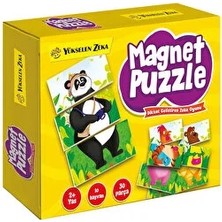 Yükselen Zeka 2+ Yaş Magnet Puzzle (3 Adet)
