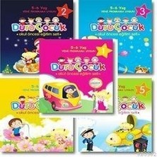 Duru Okul Öncesi Yayınları Okul Öncesi Eğitim Seti| Duru Çocuk; 5 - 6 Yaş