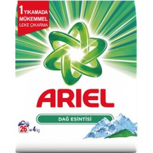 Doğal Ariel Matik 4kg Dağ Esintisi ( Toz Deterjan ) 2 Adet