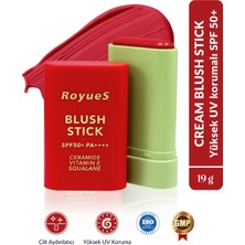 Nemlendiricili Stick Krem Allık - Yumuşak Dokulu, Yüksek Pigmentli ve Nemlendirici Formül