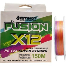 Remixon Fusion 12 Kat 150M 0.20MM Multi Color Ip Misina
