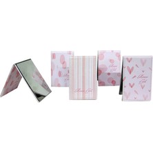 Getittir Cep Aynası Standlı Pembe ( Lisinya )