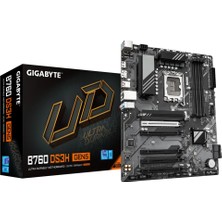 Hsc Bilişim Gigabyte B760 DS3H Gen5, 4xddr5, 2xm.2, Dp, Hdmi, Type-C, 13-14.nesil, LGA1700 Soket, Anakart