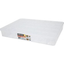 Marsilyan Mars 40 Bölmeli Şeffaf Organizer Box 39X30X55CM (4887)