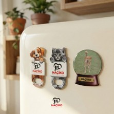 Haçiko Kişiselleştirilebilir Magnet Açacak – Buzdolabı Mıknatıslı Şişe Açacağı – Hatıra ve Hediyelik