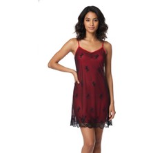 MTM My The Mall Giyim Kadın Kırmızı Gecelik B1011