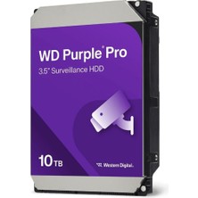 Hsc Bilişim Wd Purple WD102PURP 3,5&amp;quot; 10TB 256MB, 7200 Rpm, 7/24 Güvenlik HDD (Türkiye Distribütörü Ga