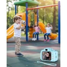 Getittir Mavi Hd Mini Kamera Video Fotoğraf Çekimli Şarj Edilebilir Bataryalı Hafıza Kart Destekli - Lisinya