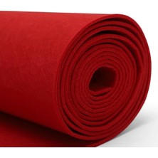 Salteks El Işi Hediyelik Keçe 100X50 3mm Kalınlığında Kırmızı A Kalite Keçe