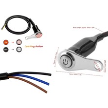 Gear5 Üniversal Açma Kapama Düğmesi Krom (Tekli)