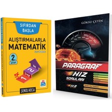 Şenol Hoca Alıştırmalarla Matematik 2 ve Hız Renk Paragraf Soru Bankası Seti 2 Kitap