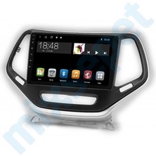 Maygo Myg-8/64 Serisi Jeep Cherokee 2014-2017 Model Uyumlu 8 GB Ram 64 GB Hafıza  Carplay Android Auto Destekli Multimedya Navigasyonlu Teyp