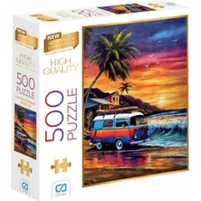 Ca Games Sahildeki Karavan Puzzle 500