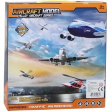 NW NessiWorld D003-4W Metal Uçak Helikopter-Smt