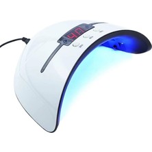 Aesco Ledli Profesyonel Taşınabilir Etkili ve Tasarımlı Dijital Göstergeli Oje Kurutucu ( Lisinya )