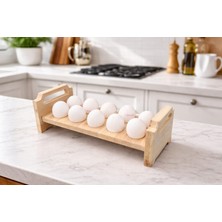 Dingoda 🥚 Çam Masif 10’lu Yumurtalık – 18 mm Kalınlık 🥚