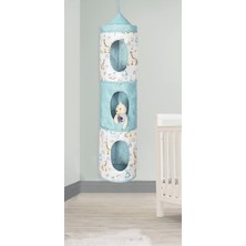 Aesco Baby 3 Gözlü Kullanışlı Düzenleyici Çok Amaçlı Organizer Kutu (Yeşil) ( Lisinya )