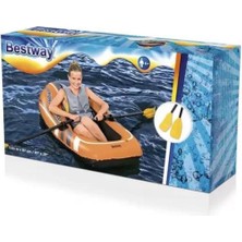 Aesco Tek Kişilik Bot Hydroforce 155 x 97 cm Bestway + Kürek - 61078 (Lisinya)