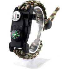 EkoAlışverişDünyam Paracord Hayatta Kalma Bilekliği