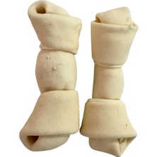 Miçiko Sütlü Düğüm Köpek Ödül Çiğneme Kemiği 14-15CM 2li Paket