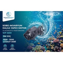 Sobo Dalga Yapıcı Motor  3W -  1000 Lt/saat - 3000 Lt/saat Debi - Güçlü Sirkülasyon WP-50M
