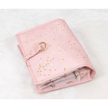 Aesco Baby Kullanımı Kolay Desenli Alt Bakım Çantası (Pembe) ( Lisinya )