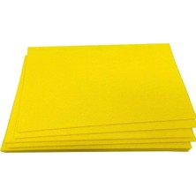 Salteks El Işi Hediyelik Keçe 100X50 3mm Kalınlığında Sarı A Kalite Keçe