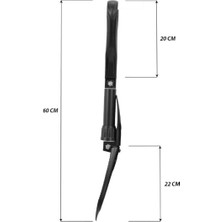 EkoAlışverişDünyam Katlanır Çantalı Kamp Küreği