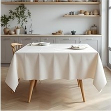 Starseven Viemso Naturel Keten Masa Örtüsü 160X220