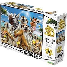 Starseven Prime 3D - Mirket Selfie - 48 Parça Puzzle